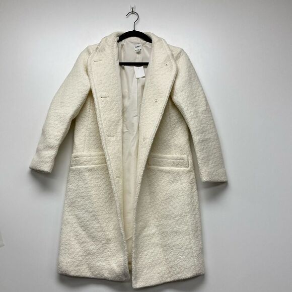 J.Crew Factory Petite Wool-Blend Coat - Picture 1 of 5